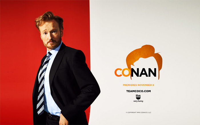Logo variation for light backgrounds, seen in this desktop wallpaper from TeamCoco.com