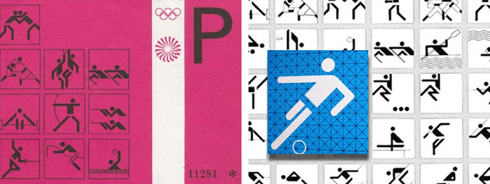 Iconography for the 1972 Munich Olympics by Otl Aicher