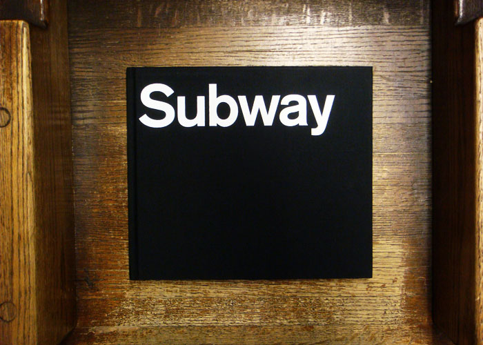 Shaw’s book, photographed on a bench inside the New York City subway (Photo: nicksherman, Flickr)
