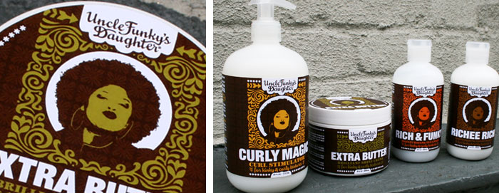 Uncle Funky’s Daughter branding and label system Uncle Funky’s Daughter branding and label system