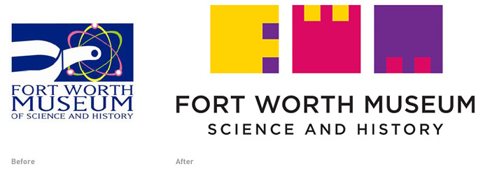 Forth Worth Museum new logo