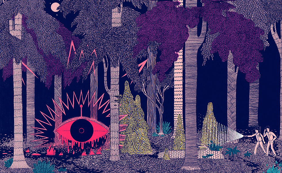 ‘Rendlesham Forest, 1980’ by Micah Lidberg for Crafty Magazine ‘Rendlesham Forest, 1980’ by Micah Lidberg for Crafty Magazine