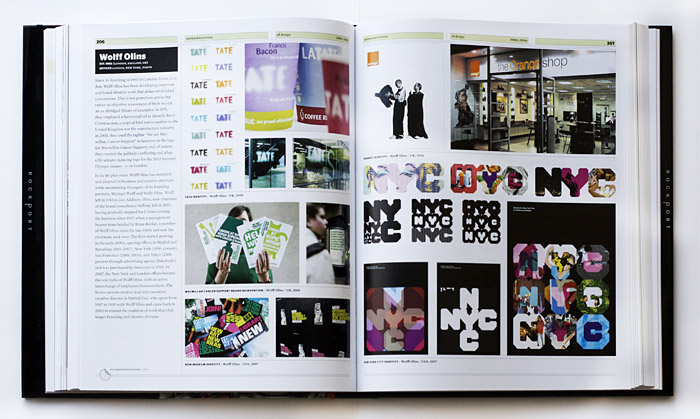 Graphic Design Referenced spread, photo by idsgn