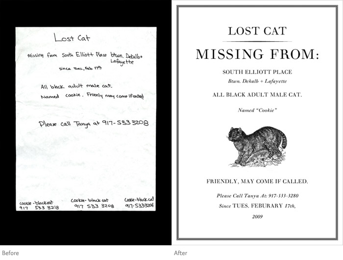 Cardon Copy. Lost Cat