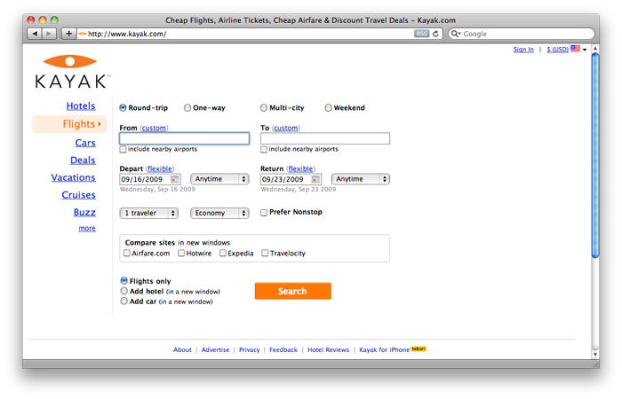 Kayak.com, before Kayak.com, before