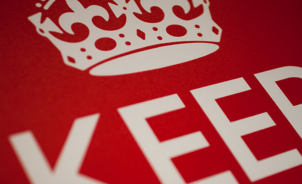 “Keep Calm and Carry On” (Photo: redux, Flickr) “Keep Calm and Carry On” (Photo: redux, Flickr)