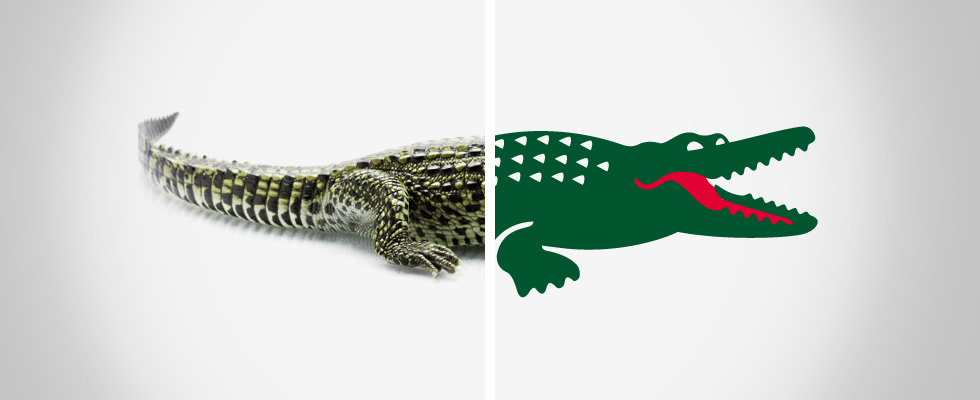 Save your logo, protecting the crocodile behind Lacoste’s logo