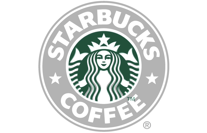New logo (green) overlaid on old logo (grey) to show subtle differences