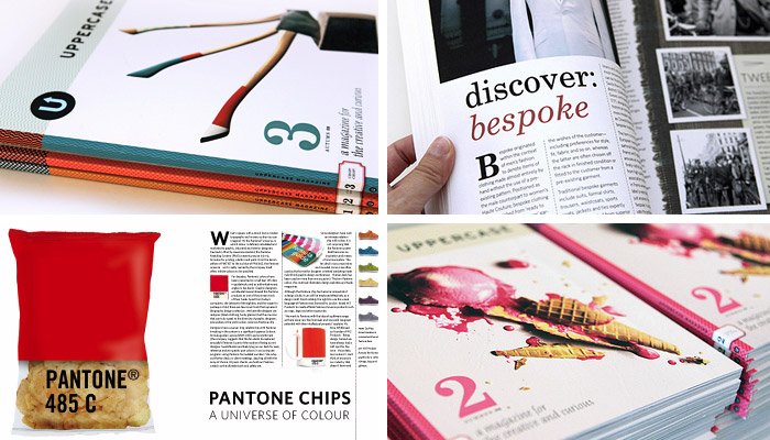 Images from Uppercase Magazine Issue 2 & 3 (Photos: Uppercase, Flickr)